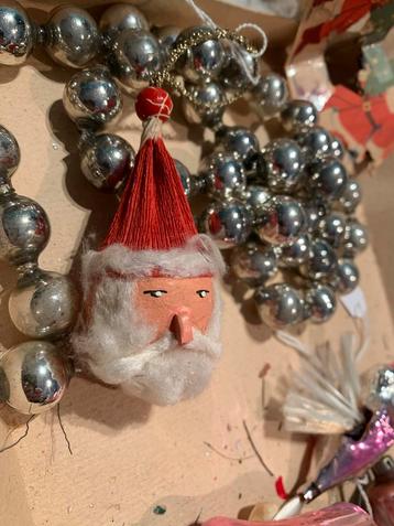 Vintage Kerstman Ornament watten beschikbaar voor biedingen