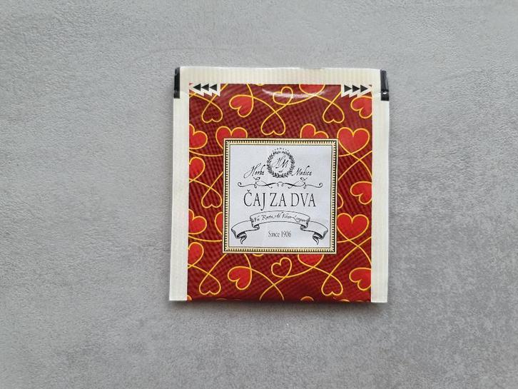 Theezakje / theezakjes / teabags - Caj Za Dva / Tea fot two, Hobby en Vrije tijd, Theezakjes, Theezakje(s), Vol, Ophalen of Verzenden