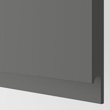 1x IKEA VOXTORP Ladefront, donkergrijs, 60x20 cm 104.541.04 - afbeelding 4
