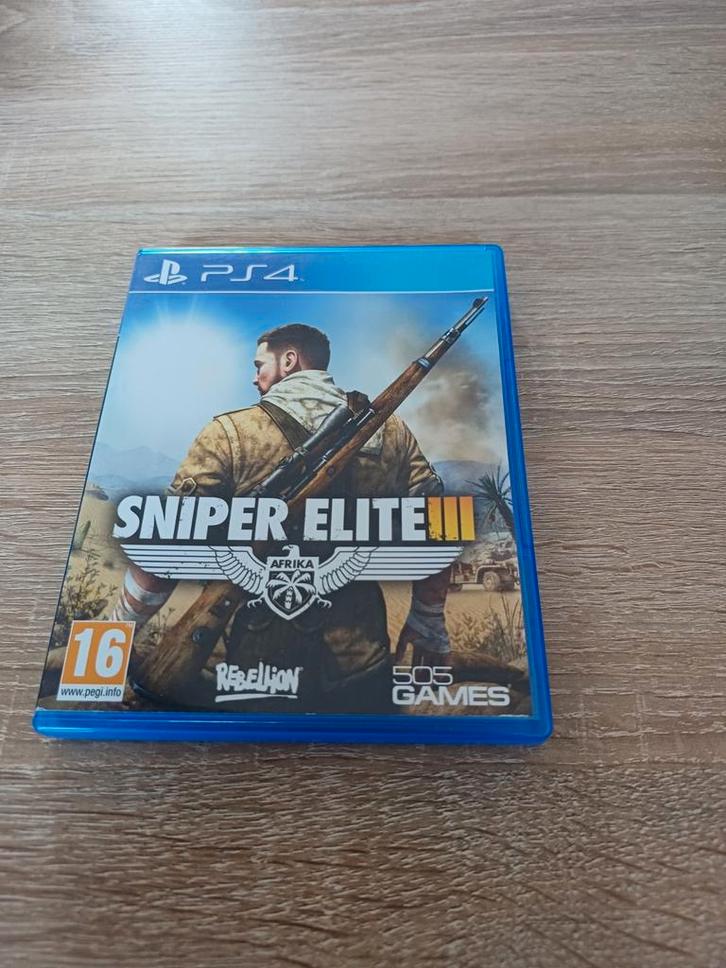 Sniper elite 3, Spelcomputers en Games, Games | Sony PlayStation 4, Zo goed als nieuw, Shooter, 1 speler, Vanaf 16 jaar, Ophalen of Verzenden
