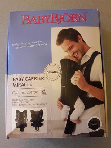 BabyBjörn draagzak Miracle zwart beschikbaar voor biedingen