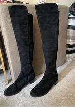 Stuart Weitzman Suede leder larzen boots maat 39.5, Hoge laarzen, Ophalen of Verzenden, Zo goed als nieuw, Stuart Weitzman