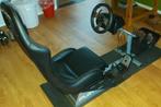 playseat met logitech g27 stuur pedalen en shifter, Ophalen, Gebruikt, Logitech racestuur