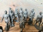 Vintage Tinnen Soldaatjes Set, Ophalen of Verzenden
