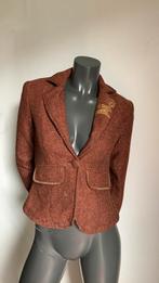 Prachtige roestbruine blazer met glitter, maat 34, Kleding | Dames, Jasjes, Kostuums en Pakken, Only, Nieuw, Oranje, Ophalen of Verzenden