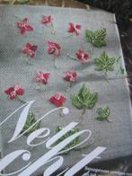 Borduurpatroon  Bloemen en blaadjes   nr 5706, Hobby en Vrije tijd, Borduren en Borduurmachines, Verzenden, Nieuw, Handborduren