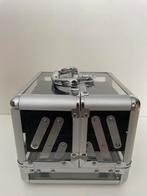 Transparante juwelenbox / beautycase met Velours Bekleding, Ophalen of Verzenden, Zo goed als nieuw, Overige kleuren, Hardcase