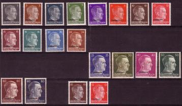 Mooie set Hitler Zegels uit 1941 (UKR 1-20) - 01 beschikbaar voor biedingen