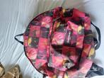 Rood/roze eastpack met print, Ophalen of Verzenden, Zo goed als nieuw, Rood, Rugtas