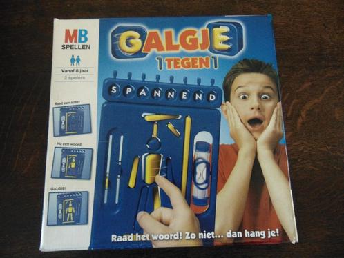 Galgje Spel van MB, Hobby en Vrije tijd, Gezelschapsspellen | Overige, Gebruikt, Een of twee spelers, Ophalen of Verzenden