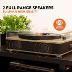 Fenton RP162LW retro platenspeler met Bluetooth en speakers, Audio, Tv en Foto, Platenspelers, Nieuw, Ophalen, Overige merken