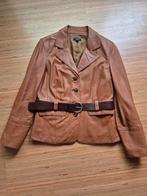 Leren colbert jasje, cognac,  42, Mark, Ophalen of Verzenden, Gedragen, Maat 42/44 (L), Bruin