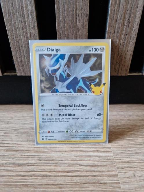 Dialga 020/025 Holo Pokemon McDonald's 25th anniversary, Hobby en Vrije tijd, Verzamelkaartspellen | Pokémon, Zo goed als nieuw