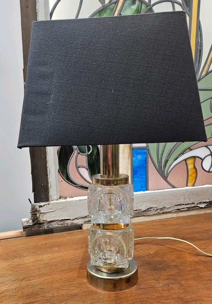 Peill & Putzler. Ice cube lamp, Huis en Inrichting, Lampen | Tafellampen, 50 tot 75 cm, Glas, Ophalen of Verzenden