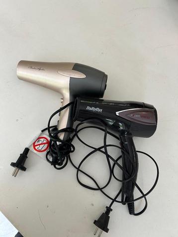 Set van 2 Krachtige Föhnen (BaByliss + Christian Jacques) Tw beschikbaar voor biedingen