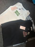 Miu miu top met steentjes, Ophalen of Verzenden, Nieuw, Maat 36 (S), Zonder mouw