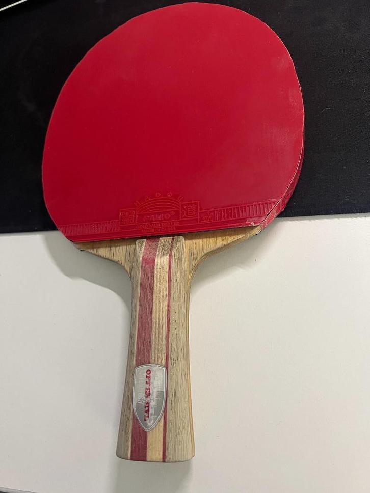 Tafeltennisracket Butterfly Boll Offensive, Sport en Fitness, Tafeltennis, Gebruikt, Tafel Indoor, Ophalen of Verzenden