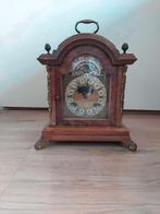 Antieke noten hout john smith tafelklok , Ophalen of Verzenden