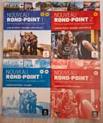 Nouveau Rond-Point 1 en 2 - Frans A1, A2, B1, Boeken, Studieboeken en Cursussen, Ophalen of Verzenden, Alpha, Nieuw