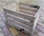 Antieke Houten Bak / Kist - 50x43x33, Minder dan 50 cm, Gebruikt, 50 tot 100 cm, Ophalen of Verzenden