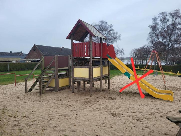 Speeltoren / Speeltoestel zonder glijbaan GRATIS, Kinderen en Baby's, Speelgoed | Buiten | Speeltoestellen, Gebruikt, Overige typen