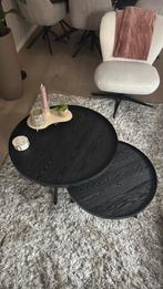 Salontafeltjes van Woood type Mesa, Huis en Inrichting, Tafels | Salontafels, Ophalen, Rond, 50 tot 100 cm, Zo goed als nieuw