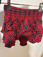 zara rood check kerst meisej rok, maat: 128, Meisje, Ophalen of Verzenden, Zo goed als nieuw, Zara