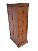 Antieke Oude Eiken Notariskast Eye Catcher Ladekast Jaren 30, Antiek en Kunst, Ophalen