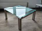 🔴 Moderne Glazen SalonTafel 🔴, 50 tot 100 cm, Minder dan 50 cm, Modern, Rechthoekig