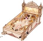 Robotime 3D Pinball Machine - LED - Muziek - Scoreteller, Verzenden, Nieuw