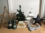 Kerstversiering kunstkerstboom metalen ophangster, Diversen, Ophalen, Zo goed als nieuw