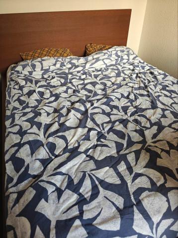 Ikea MALM bed + matras, met lades - afbeelding 4