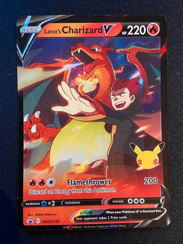 Pokemon - Lance’s Charizard V #SWSH 133 - Promo  beschikbaar voor biedingen