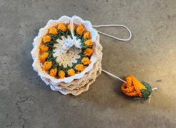 Windspinner Tulp Oranje decoratie tuin huis beschikbaar voor biedingen
