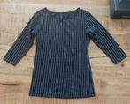 Shirt 3/4 mouw 10days  maat 0, Zwart, 10days, Ophalen of Verzenden, Zo goed als nieuw