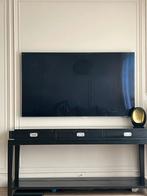 Tv meubel zwart, Huis en Inrichting, Tafels | Sidetables, 25 tot 50 cm, Gebruikt, Rechthoekig, Ophalen of Verzenden