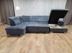 Gratis Levering | Mooi Groot Grijsblauwe U Bankstel, Info@banxtel.nl, 3194DC, Overige maten, Hoekbank