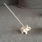 4 Olifantjes van steen Ook geschikt voor wierookstokjes, Ophalen of Verzenden, Nieuw