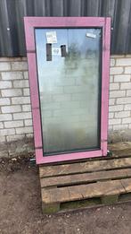 (49) 2x nieuw zwart alu raamkozijn draai kiep incl glas, Doe-het-zelf en Verbouw, Kozijnen en Schuifpuien, Raamkozijn, Inclusief glas