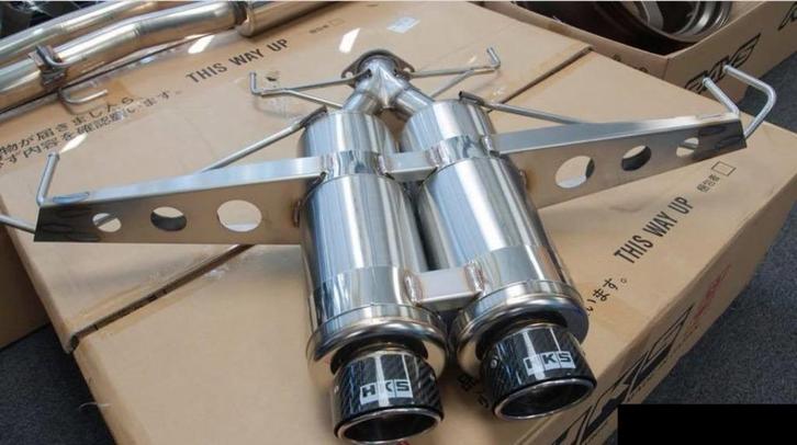 HKS Hi-Power SPEC-L Carbon uitlaatsysteem - Civic Type R FK8, Auto diversen, Tuning en Styling, Ophalen of Verzenden