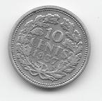 Nederland 10 cent 1937 KM# 163, Postzegels en Munten, Verzenden, Zilver, 10 cent, Koningin Wilhelmina