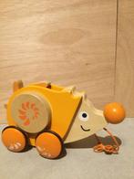 Houten trekspeelgoed/trekdier egel, zgan, Ophalen of Verzenden, Zo goed als nieuw