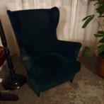 Oorfauteuil Ikea donkergroen, Huis en Inrichting, Fauteuils, Ophalen, Gebruikt, 75 tot 100 cm, Stof