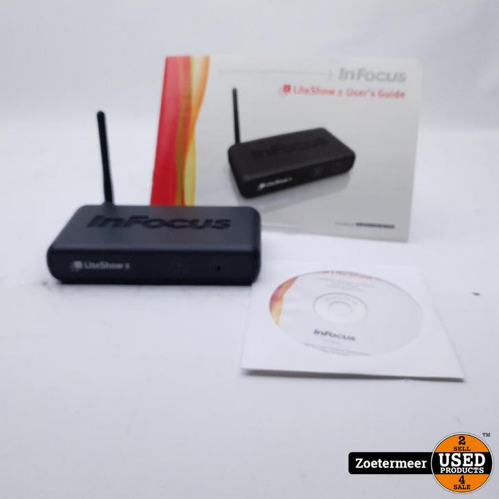 Infocus Liteshow 2 || Nu maar € €19.99, Audio, Tv en Foto, Luidsprekers, Zo goed als nieuw, Overige typen, Minder dan 60 watt