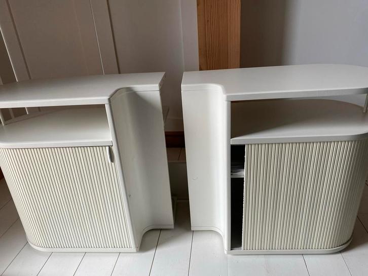 Auping achterwand  - Auronde, Huis en Inrichting, Slaapkamer | Nachtkastjes, Gebruikt, 55 tot 70 cm, 45 tot 65 cm, Hout, Ophalen