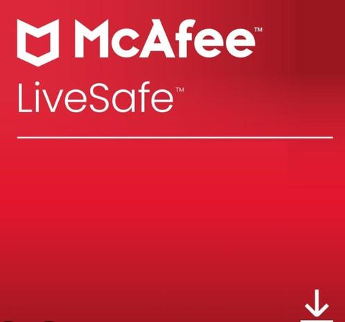 McAfee LiveSafe 1 jaar licentie, Computers en Software, Antivirus- en Beveiligingssoftware, Nieuw, MacOS, Windows, Verzenden