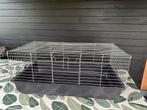 Bruine konijnen/ cavia kooi 1mx 55cmx 44cm, Kooi, Gebruikt, Cavia, 75 tot 110 cm