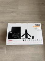 Canon Powershot G7X Mark III Premium vlogger kit Nieuw, Audio, Tv en Foto, Fotocamera's Digitaal, Ophalen of Verzenden, Nieuw