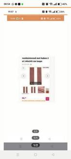 Gordijnen (Nieuw)in verpakking niet gebruikt, Huis en Inrichting, Stoffering | Gordijnen en Lamellen, Ophalen of Verzenden, Nieuw