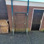 Dubbelstaafmat poort, Tuin en Terras, Tuinpoorten, Ophalen, Staal, Minder dan 100 cm, Zo goed als nieuw